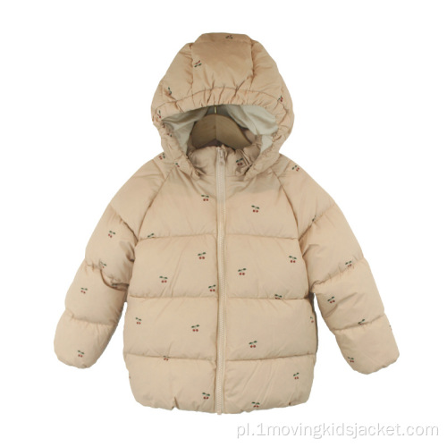 Dziecięca kurtka puchowa Moda zimowa